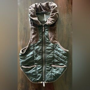Free People Quilted Vest Womens Size Small